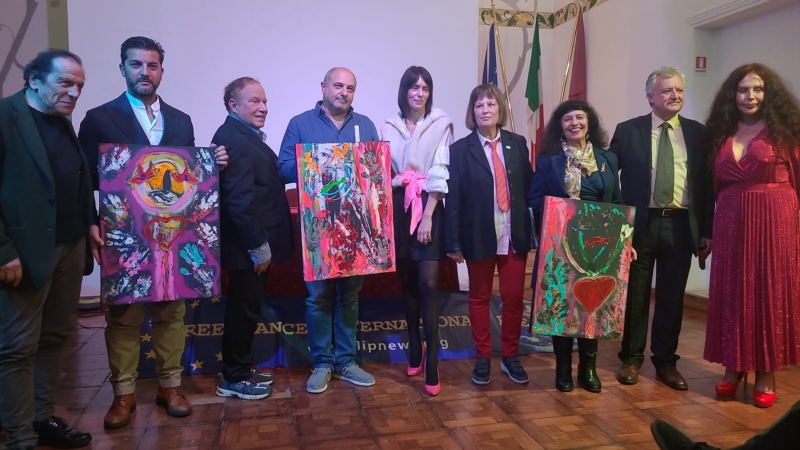 Roma, UNAR, Sala Italia, I premiati 